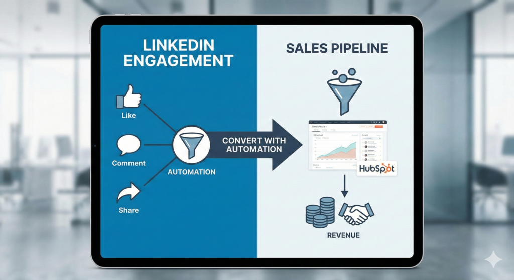 Trasforma i Like di LinkedIn in contatti nel CRM